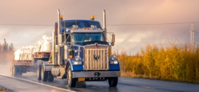 Recycle West trucks transport hazardous waste in Winnipeg